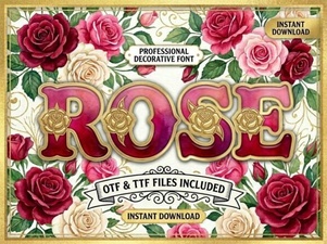 Rose Font: Elegant Typography for Creative Projects