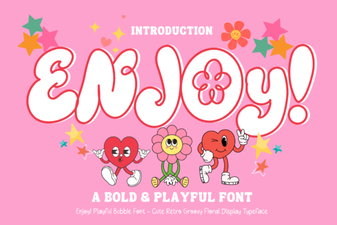 Enjoy Font: Creative Typography for Design Projects