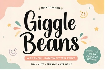 Giggle Beans Font: Playful & Versatile Design Tool