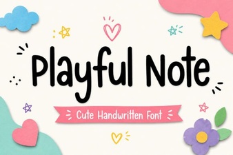 Playful Note Font: Creative Design Ideas