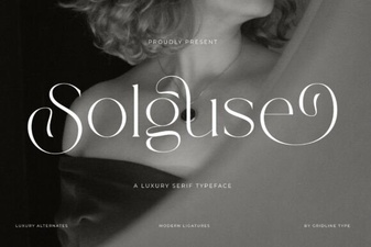 Solguse Font: Elegant & Versatile Design Tool