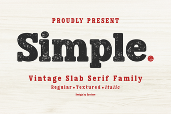 Simple Font: Clean Typography for Creative Projects